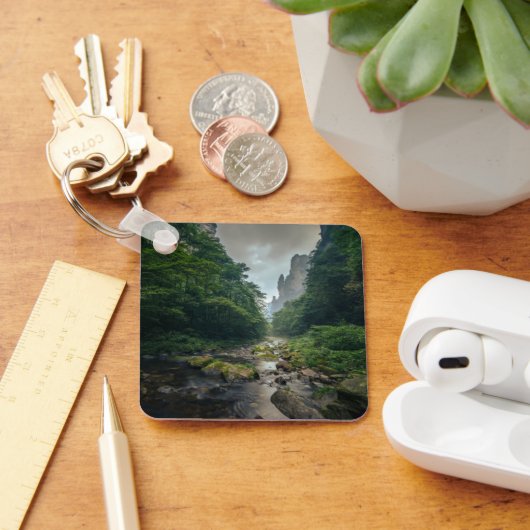 Wälder | Zhangjiajajie National Forest Park Schlüsselanhänger (Schreibtisch)