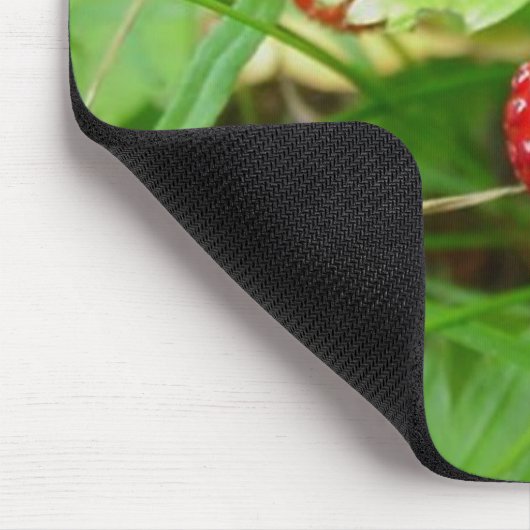 Walderdbeere 1 mousepad (Ecke)