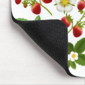 Walderdbeere-Computer Mousepad (Ecke)