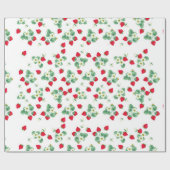 Walderdbeere Geschenkpapier (Flach)