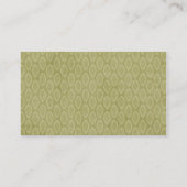 Waldeulen-Waldschrei-NachtVisitenkarte Visitenkarte (Rückseite)