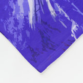 Waldfahrer - BMX Racer Fleecedecke (Ecke)