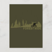 Waldfahrt Feiertagspostkarte (Vorderseite)