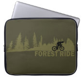 Waldfahrt Laptopschutzhülle (Vorderseite)