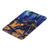 Waldfahrt - Motocross-Racing Magnet (Linke Seite)