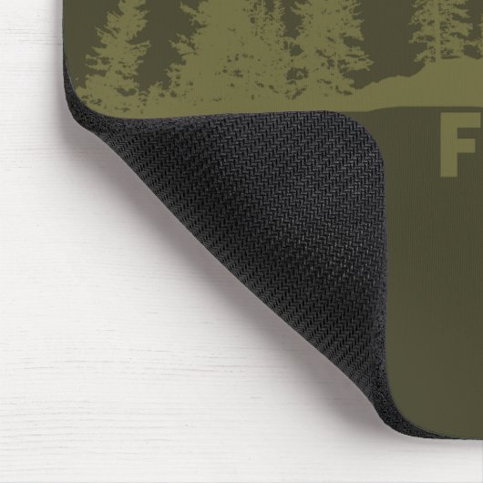 Waldfahrt Mousepad (Ecke)