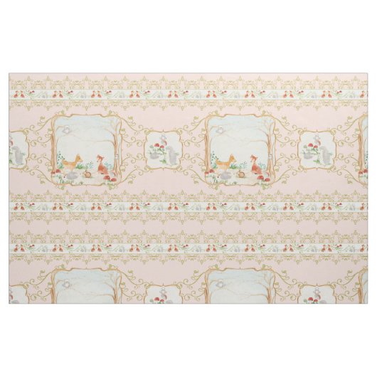 Waldfairytale-Geschöpf-Baby-Mädchen-Kinderzimmer Stoff (Fat Quarter (45,7 x 55,9 cm))