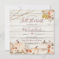 Waldfall Ernte Party, Fall Fest, Fall Community