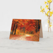 Waldfallkarte Karte (Gelbe Blume)