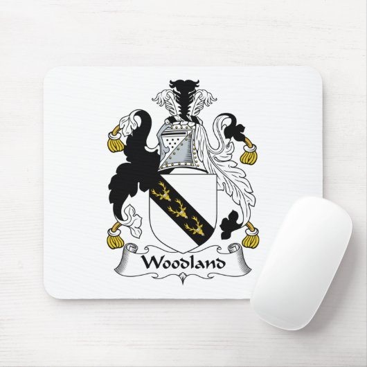 WaldFamilienwappen Mousepad (Mit Mouse)