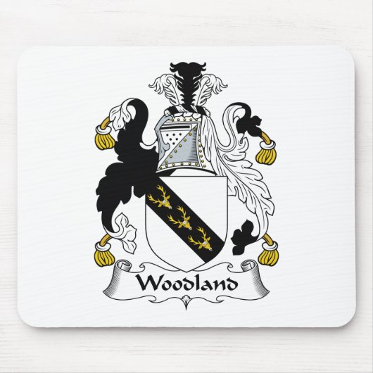 WaldFamilienwappen Mousepad (Vorne)