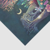 Waldfantasie, die magische Fairyland der Natur Seidenpapier (Ausschnitt)