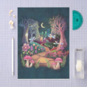 Waldfantasie, die magische Fairyland der Natur Seidenpapier (Handwerk)