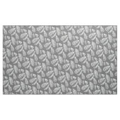 Waldfarn-Muster, Graues/Grau und Weiß Stoff (Yard (91,4 cm))
