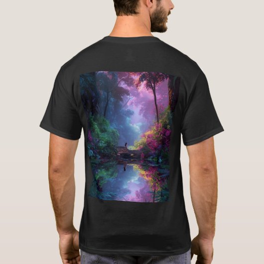 Waldfee am See T-Shirt (Rückseite)
