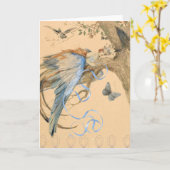 Waldfee Karte (Gelbe Blume)