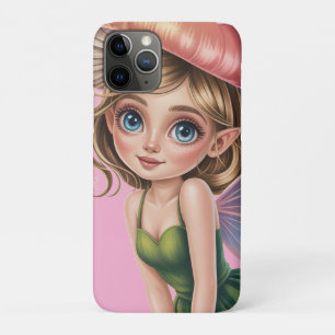 Waldfee mit Pilzhut-Illustration Case-Mate iPhone Hülle