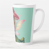 Waldfee mit Pilzhut Illustration Milchtasse (Rechts)