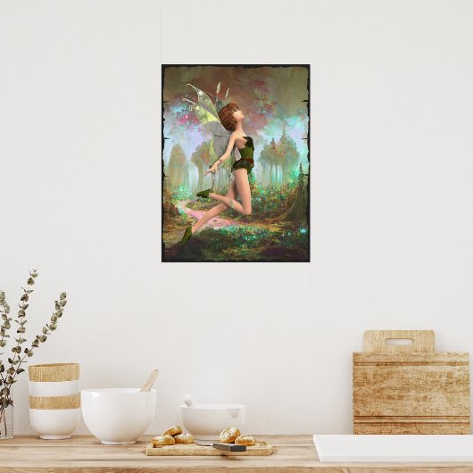 Waldfee Poster (Küche)