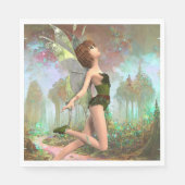 Waldfee Serviette (Vorderseite)