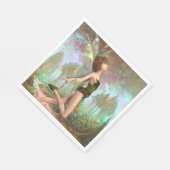 Waldfee Serviette (Ecke)