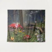 Waldfeetapisserie Wandteppich (Vorderseite (Horizontal))