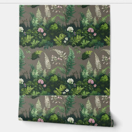 Waldferns & Wildblumen Peeling und Stick Tapete