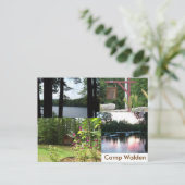 waldfest postkarte (Stehend Vorderseite)