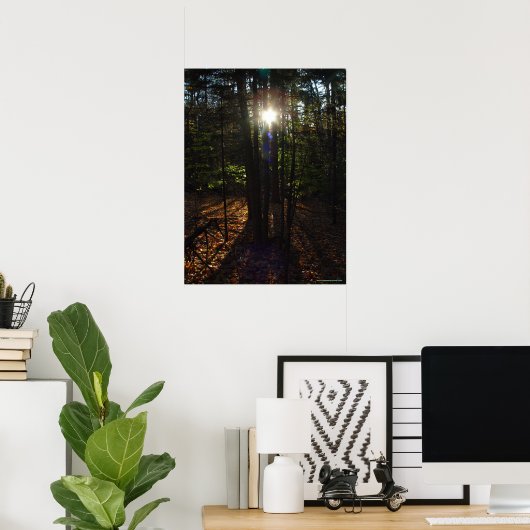 Waldfilter-Poster Poster (Heimbüro)