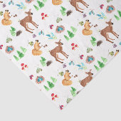 Waldfläche und Freunde Seidenpapier (Ausschnitt)