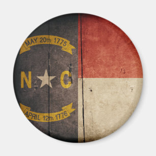 Waldflagge North Carolina Magnet