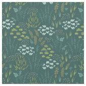 Waldflor Stoff (Nahaufnahme)