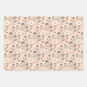 Waldfloral Geschenkpapier Set (Vorderseite 3)