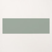 Waldflorensage Grün Yogamatte (Rückseite (Horizontal))