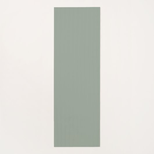 Waldflorensage Grün Yogamatte (Rückseite)