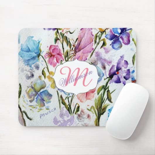 WALDFLÜGE UND SCHALTFLÄCHEN MOUSEPAD (Mit Mouse)