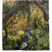 WALDFLUSS DUSCHVORHANG (Vorderseite)