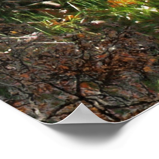 WALDFLUSS POSTER (Ecke)