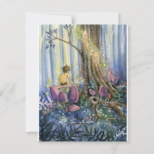 Waldflüster Ankündigung (Vorderseite)