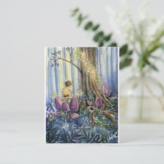 Waldflüster Ankündigung (Stehend Vorderseite)