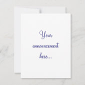 Waldflüster Ankündigung (Rückseite)