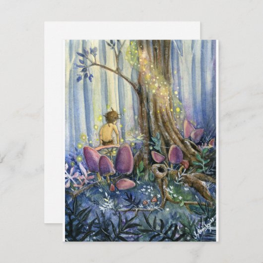 Waldflüster Ankündigung (Vorne/Hinten)