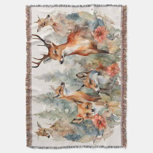 Waldflüster Decke (Vorderseite Vertikal)