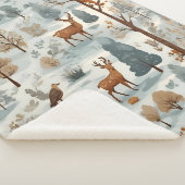 Waldflüster: Eine Waldlandskizze Sherpadecke (3/4)