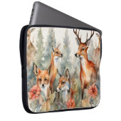 Waldflüster Laptopschutzhülle (Vorne Rechts)