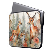 Waldflüster Laptopschutzhülle (Vorderseite Links)