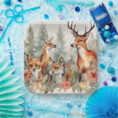 Waldflüster Pappteller (Party)