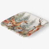 Waldflüster Pappteller (Gewinkelt)