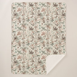 Waldflüster: Viktorianische Natur Elegance Sherpadecke