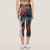 WALDFOLIAGE CAPRI LEGGINGS (Rückseite)
